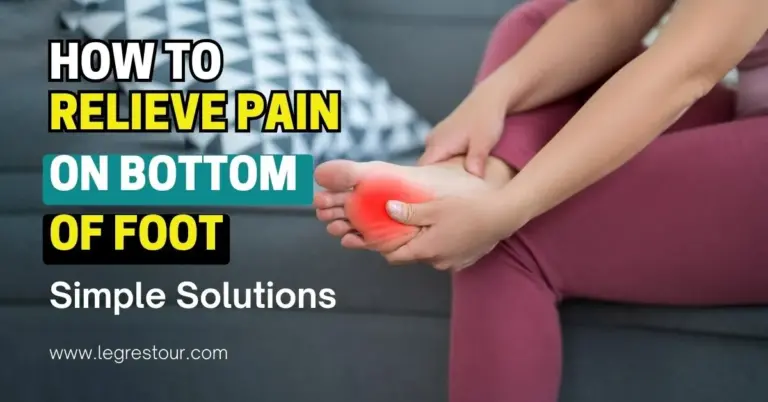 How to Relieve Pain on Bottom of Foot