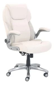 AmazonCommercial Ergonomic High-Back Executive Chair - Cream Comfort Dream